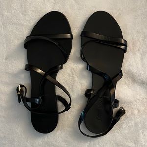 J. Crew leather strappy sandals